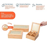 Kit Chá Bambu Oikos: Organize e Decore! - imagem 2