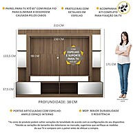 Rack TV 65" Oslo: Organize e Decore! - imagem 2