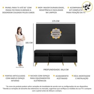 Rack com Painel TV 65” Retrô: Organize e Decore! - imagem 2
