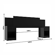 Cabeceira de Casal Sublime: Organize e Decore! - imagem 2