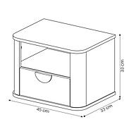 Mesa de Cabeceira Suspensa: Organize e Decore! - imagem 2