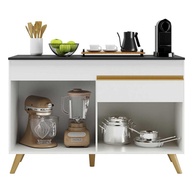Balcão de Cozinha 120cm Veneza: Organize e Decore! - imagem 2