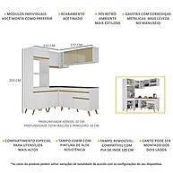 Cozinha de Canto Veneza: Organize e Decore! - imagem 2