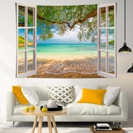 Tapeçaria de Parede Oceânica - Decore com Estilo Natural e Estilo Marítimo - imagem 1