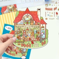 Adesivos 3D Fofos Miniatura: Decore Sua Casa e Alivie o Estresse! - imagem 2