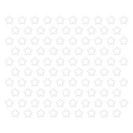 Adesivo de Parede Estrelas Brancas 54 Unidades - Decore com Charme e Estilo - imagem 3
