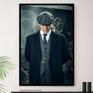 Quadro Thomas Shelby Macho Alfa Decorativo A3 35x45cm - Decore com Estilo e Personalidade - imagem 1