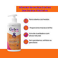 Ativador de Cachos Vita Seiva: Cachos Definidos! - imagem 2