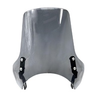 Defletor de Vento para Moto KiBcsLic - Proteção Essencial e Estilo para Speed 400/400x (Cinza) - imagem 1