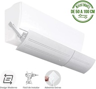 Defletor de Ar Condicionado Ajustável Universal 56-103cm - Direcione o Fluxo de Ar com Conforto - imagem 5