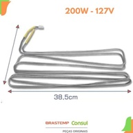 Resistência Degelo Original 127V para Refrigeradores CRM52, CRM54 e CRM55 | Peça de Reposição Essencial - imagem 3