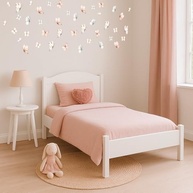 Adesivo de Parede Infantil Borboletas Aquarela - Decoração Delicada para Quarto de Bebê e Criança - imagem 5