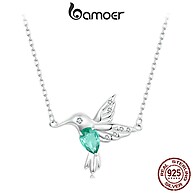 Colar Beija-Flor Bamoer 925: Elegância Delicada - imagem 2