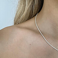 Colar e Pulseira Pipoquinha Prata 925: Elegância Delicada - imagem 2