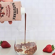 Achocolatado Amêndoa Cacau Natuterra 1L: Delícia Vegetal - imagem 2