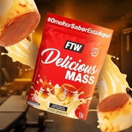 Delicious Mass Hipercalórico Refil 3kg Sabor Pudim de Leite Condensado - FTW - imagem 2