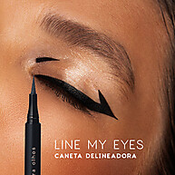 Delineador Line My Eyes: Traço Perfeito e Duradouro - imagem 1