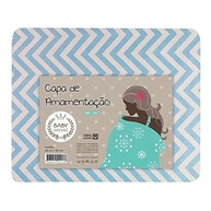 Capa de Amamentação Baby Deluxe Azul Chevron com Haste Rígida e Alça Ajustável - imagem 4