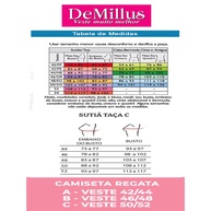 Kit com 3 Sutiãs Sem Aro e Sem Bojo Moderato Demillus - imagem 2