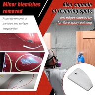 Yunir Scrapper de Carboneto, Tungsten Aço de Denibing Ferramenta de Tinta Lençal para Remoção de Tinta de Carro, Com Cordão e Estojo para Detalhes Automáticos - imagem 4