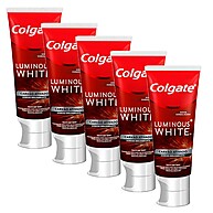 Dentes Mais Brancos: Kit Colgate Luminous White Carvão Ativado - imagem 1