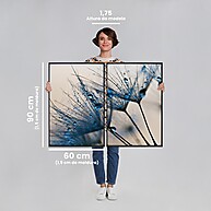 Quadros Dente de Leão Azul: Leve a Natureza para Dentro - imagem 2