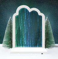 Estatueta Iluminada The Northern Lights - 24 cm - Coleção Village Department 56 - imagem 3