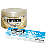 Depilação Bucal Sem Dor: Kit Cera Depimiel + Lenços - imagem 1