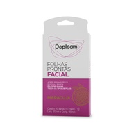 Depilação Facial Fácil: Folhas Prontas Depilsam Maracujá - imagem 1
