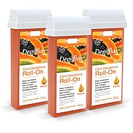 Depilação Roll-on Depilflax Mamão: Pele Lisa e Hidratada! - imagem 1
