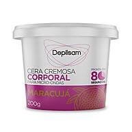 Depilação Sem Dor: Cera Maracujá Depilsam 200g - imagem 1
