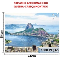 Quebra-Cabeça Rio de Janeiro 1000 Peças: Desafie-se! - imagem 2