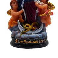 Imagem de Nossa Senhora Desatadora dos Nós - Escultura Realista em Resina Italiana 15 cm - imagem 5