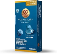 3 Corações Cápsulas de Café Descafeinado, Compatíveis com Nespresso, contém 10 cápsulas - imagem 1