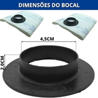 Kit 6 Sacos Descartáveis para Aspirador Electrolux - Compatível com FLEX1400, A10, A13, AWD01, AQP20, ACQUAPOWER e Outros Modelos - imagem 3