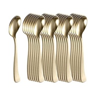 Conjunto de 25 Peças de Utensílios Descartáveis Minimalistas em Plástico – Ideal para Festas, Churrascos e Eventos - imagem 2