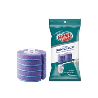 Refil Descartável para Escova Sanitária Saniclik Flash Limp - Limpeza Inteligente e Prática - imagem 1
