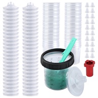 Copo Descartável para Pistola de Pintura Automotiva - Kit com 50 Unidades e Acessórios - imagem 1