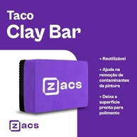 Taco Clay Bar Zacs: Descontamine Pintura e Vidros com Facilidade! - imagem 4