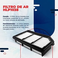 Filtro de Ar Motor City WRV Fit Twist 1.5 16V: Desempenho e Proteção para Seu Carro - imagem 3