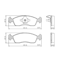 Pastilha de Freio Fiat Uno/C3: Segurança e Desempenho - imagem 2