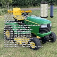 Kit 2 Filtros de Ar Premium M113621 M123378 para John Deere e Kawasaki - Desempenho e Durabilidade - imagem 3