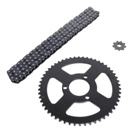 Kit Corrente e Roda Dentada T8F 10mm/35mm para Motos, Karts e ATVs - Desempenho e Durabilidade - imagem 1