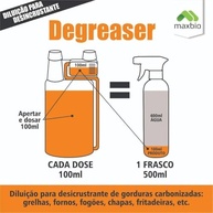 Desengordurante Universal Superconcentrado MAXBIO - Kit 1L com Refil - imagem 3