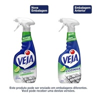 VEJA Limpador Spray Gold Cozinha Desengordurante Limão 500ml - Limpeza Rápida e Eficiente - imagem 3