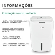 Desumidificador de Ar Desidrat Plus 300 – Controle Inteligente de Umidade com Painel LED - imagem 5