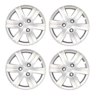 Kit 4 Calotas Prata Aro 14 Kwid Zen 2020 - Design Moderno e Proteção - imagem 2