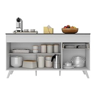 Balcão de Cozinha Veneza 150cm 3 Portas 1 Gaveta - Design Moderno e Resistente - imagem 4
