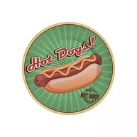 Prato Sobremesa Hot Dog Alleanza Colecionável 6 Unidades - Cerâmica Premium com Design Exclusivo - imagem 2