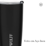 Copo Térmico Wolff 600ml - Aço Inox com Parede Dupla, Tampa e Design Moderno para Viagem - imagem 5